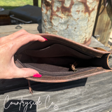 The Showdown Tooled Leather Purse