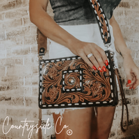 Legacy Tooled Leather Purse
