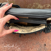 Austin Cowhide Sling Festival Bag by Countryside Co.