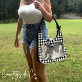 Ranch Glam Cowhide Conceal Carry Purse