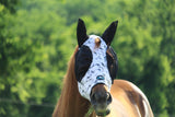 Cowboy Toile Fly Mask - Dixies Western Wear 