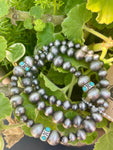 Western burnished bead bracelet set
