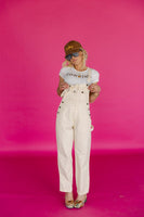SALE The Daphne Overalls in Linen