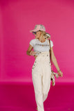 SALE The Daphne Overalls in Linen