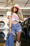 SALE The Alby Crossover Denim Short