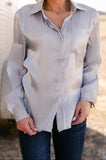 SALE The Alora Top in Silver