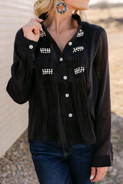 SALE The Lelia Top In Black