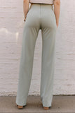 SALE The Zoey Stretch Trouser In Sage