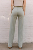 SALE The Zoey Stretch Trouser In Sage