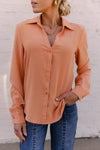 SALE The Shea Staple Top in Mango