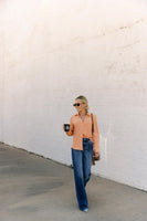 SALE The Shea Staple Top in Mango