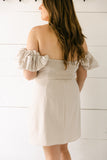 SALE The Daphne Dress in Taupe