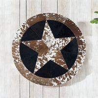 Star cowhide Rug