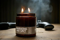 GUNSMOKE & GRIT - Gunpowder, Clove & Leather