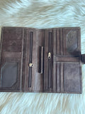Cowhide Clutch Wallet