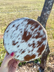 Brown Cowhide Jewelry Box