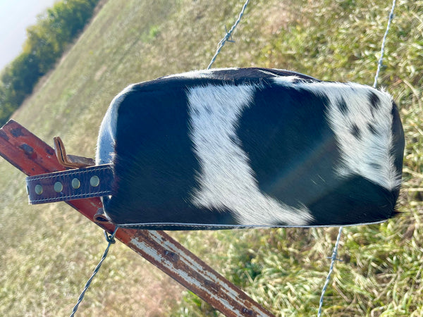 Black White Cosmetic Bag