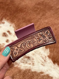 Leather Claw Clips