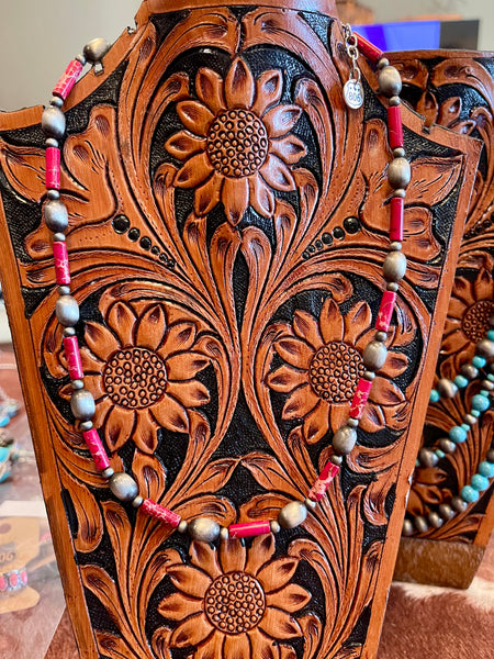 Red Navajo Necklace