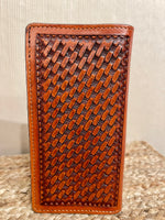 LT Tooled Leather Wallet