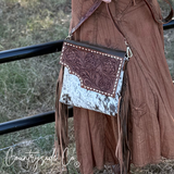 Georgia Conceal Carry Tooled Leather Purse - Dixies Western Wear 