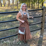 Georgia Conceal Carry Tooled Leather Purse - Dixies Western Wear 