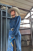 SALE The Rory Denim Top
