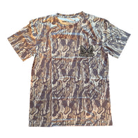 New !!! Whitetail Co. Old Tree Bark Camo Faded Pocket Tee