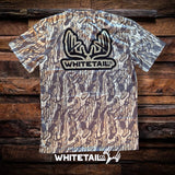New !!! Whitetail Co. Old Tree Bark Camo Faded Pocket Tee