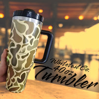 New Whitetail Co. 40oz. Tumbler Old School Camo