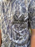New !!! Whitetail Co. Old Tree Bark Camo Faded Pocket Tee