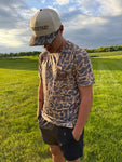 New !!! Whitetail Co. Old Duck Camo Faded Pocket Tee