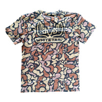 New !!! Whitetail Co. Old Dark Camo Faded Pocket Tee