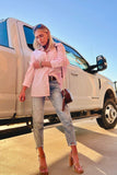 SALE The Alice Button Up in Pink