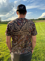 New !!! Whitetail Co. Old Dark Camo Faded Pocket Tee