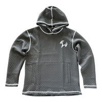 New Whitetail Co. Rut Line Waffle Hoodie Black