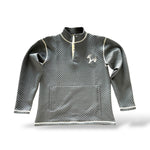 New Whitetail Co. Rut Line Waffle 1/4 Button Sweatshirt