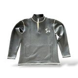 New Whitetail Co. Rut Line Waffle 1/4 Button Sweatshirt