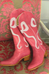 SALE The Adina Pink Bow Cowboy Boot