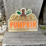 Leopard Pumpkin Season Car Freshie