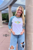 Taos Thunderbird Raglan - Dixies Western Wear 