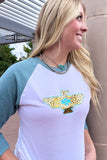Taos Thunderbird Raglan - Dixies Western Wear 