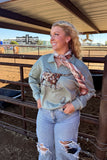 BLUE Lomita Longhorn Pullover - Dixies Western Wear 