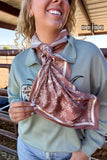 DS MOCHA Paisley Creek Wild Rag - Dixies Western Wear 