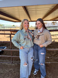 TAN Lomita Longhorn Pullover - Dixies Western Wear 