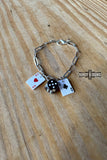 Roll the Dice Bracelet - Dixies Western Wear 