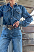 SALE The Rory Denim Top