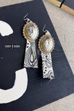 Concho Rodeo Earrings - Dixies Western Wear 