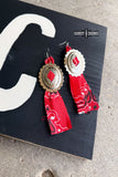 Concho Rodeo Earrings - Dixies Western Wear 