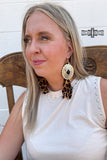 Concho Rodeo Earrings - Dixies Western Wear 